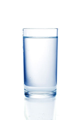 Glass of water