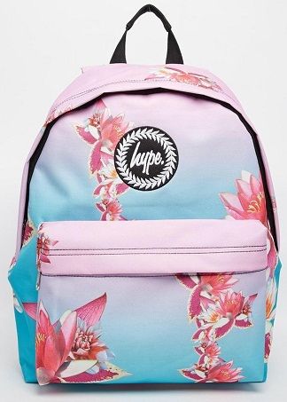 Virág Print School Bag for Girls -6