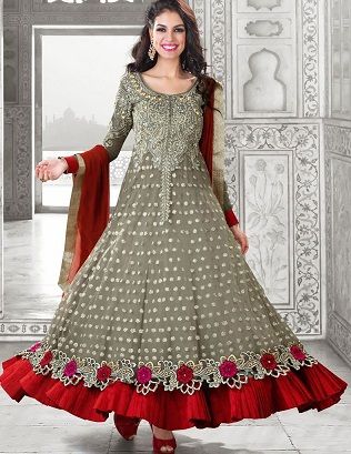 anarkali churidar model