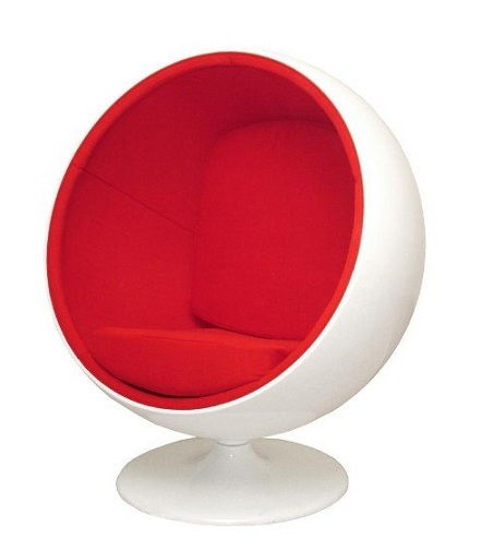 Plastika Ball Chair with Cushion