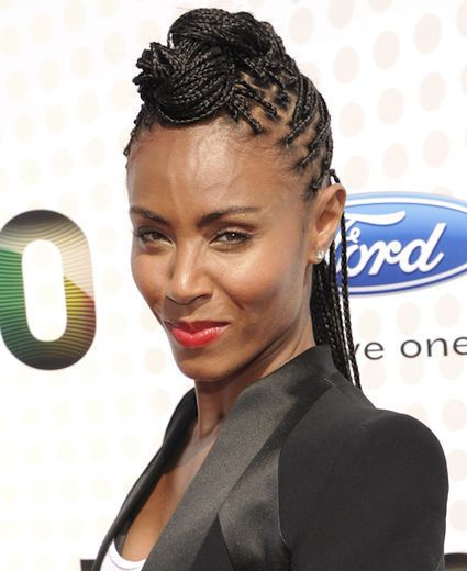 Jada Pinkett Smith Faux Hawk Pompadour