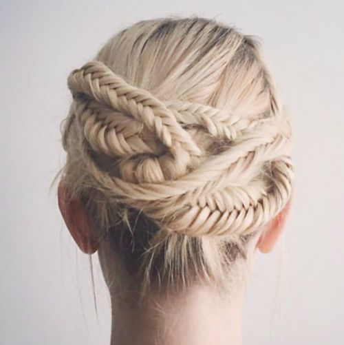 Braid Hairstyles for Medium Hair 11