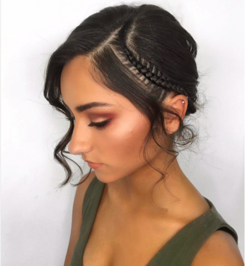 Braid Hairstyles for Medium Hair 8