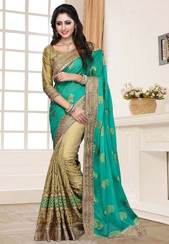 Gorgeous Half Saree Designs 23