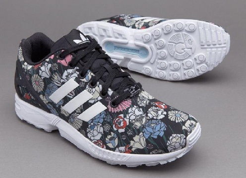 ZX flux women floral print shoes -15