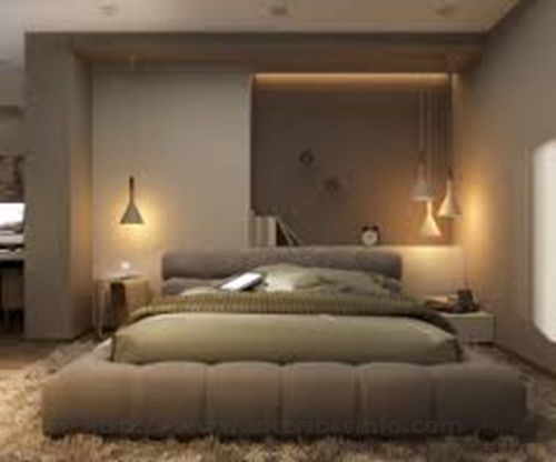 Wallpaper Designed Bedroom Interior