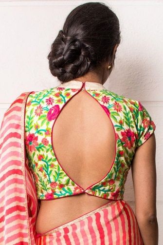 Blouse Back Neck Designs10