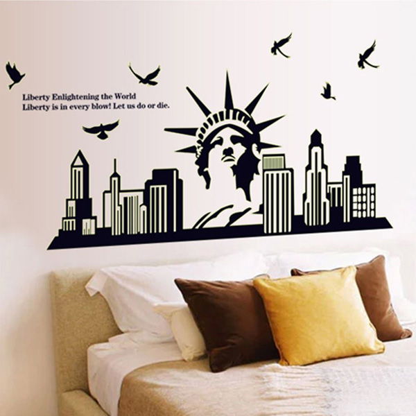 Removable Wall Stickers Art Decals Quotes Wallpapers Living Room Kitchen Bedroom Decorations Various Sizes and Paintings