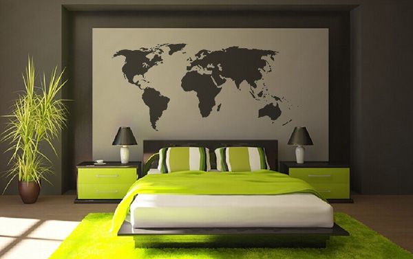 World map Vinyl Wall Decal