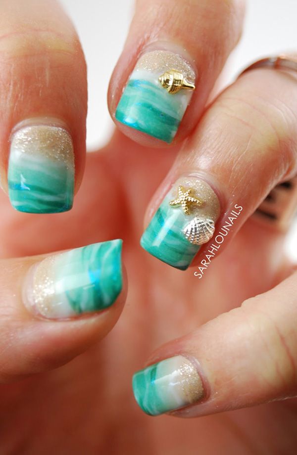 mare seashell nail art-3