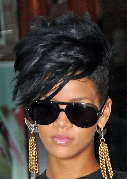 Rihanna Pixie Haircut