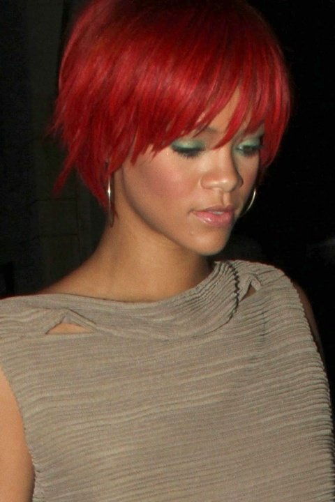 Rihanna Pixie Haircut