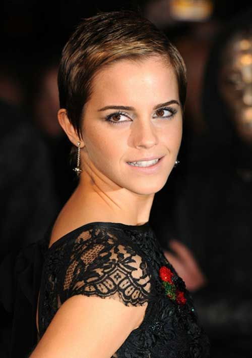 Emma Watson Pixie Haircut