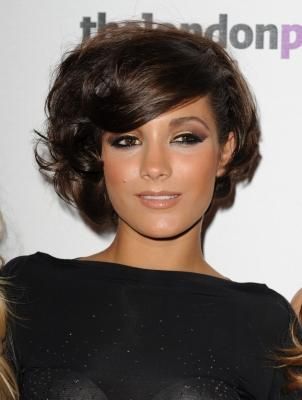 Frankie Sandford Pixie Haircut