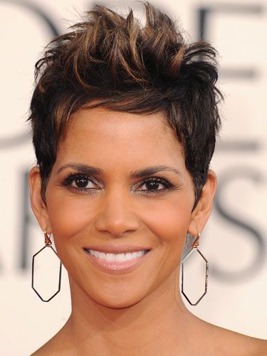 Halle Berry Pixie Haircut