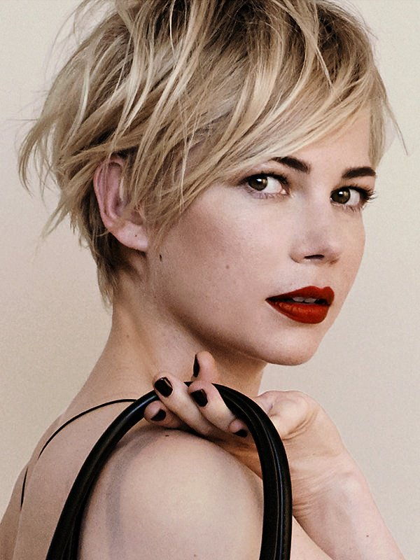 Michelle Williams Pixie Haircut