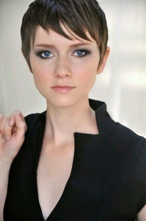 Valorie Curry Pixie Haircut