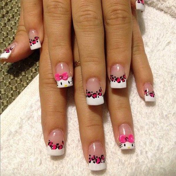 Negru & White Hello Kitty-47