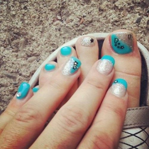 prst na nogi nail design