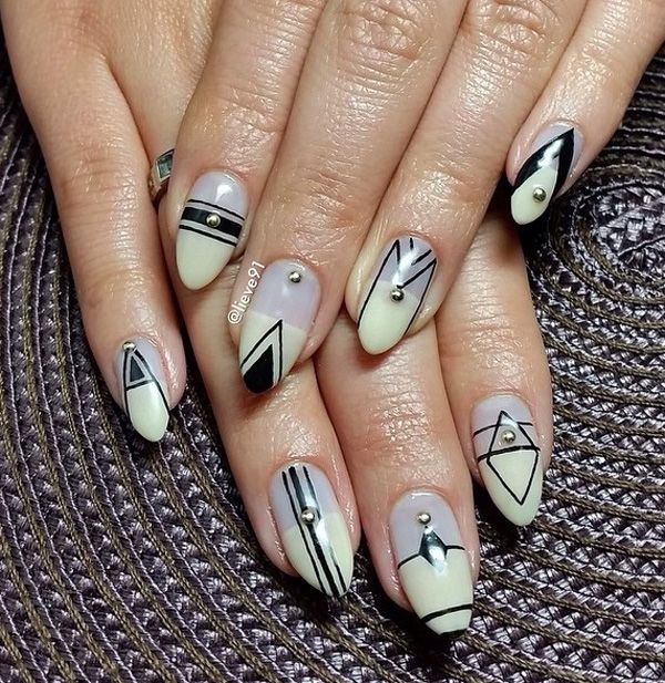 Absztrakt nail art-41