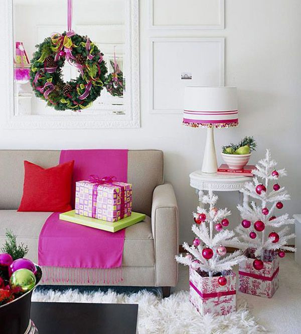 Frumos pink christmas decor