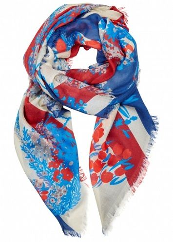  Silk Blend Scarf