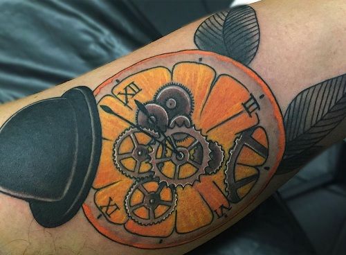 de ceas Orange Tattoo Design