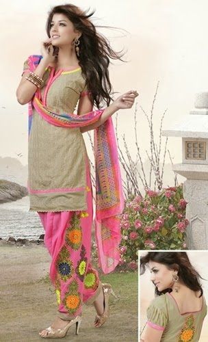 Kashmiri Embroidered Salwar Kameez Suit