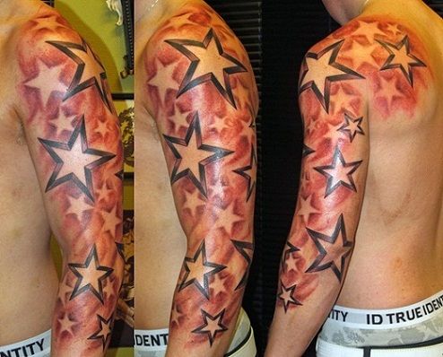 Ardere Star Tattoo