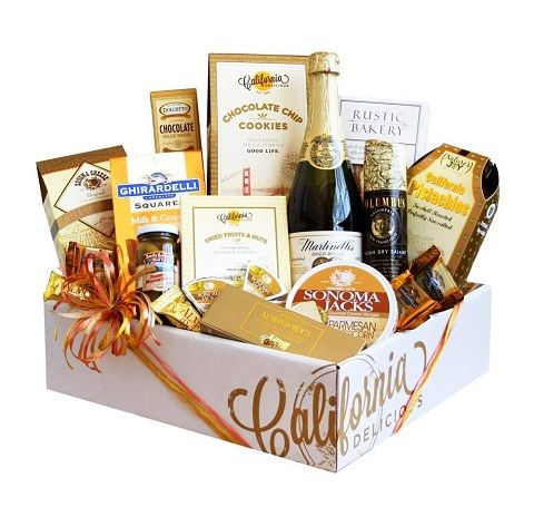 Auksinis Gift Basket