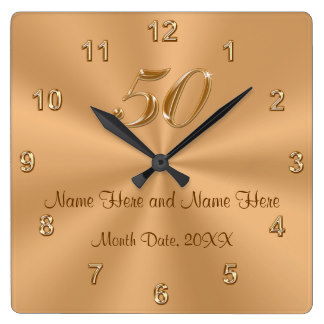 Auksinis Gift Clock