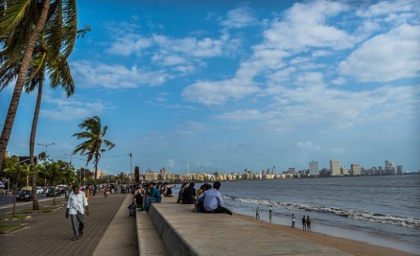 Plaže-v-Mumbai-Marine-pogon-plaža