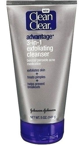 clar and Clear Advantage 3-in-1 Exfoliating Cleanser