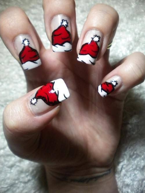 christmas nail art