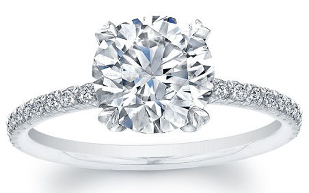 Solitaire Diamond Engagement Ring