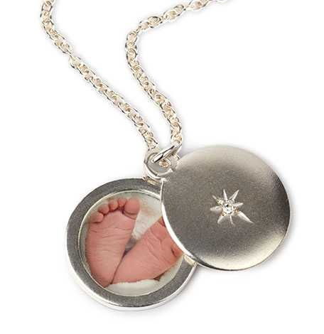 Silver Photo Locket