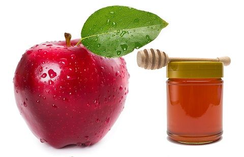 Apple and Honey for oily skin