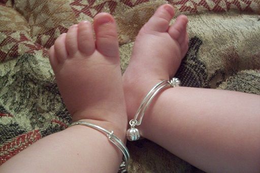 anklets for baby girl