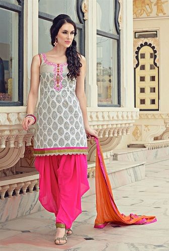 White Afghani Salwar Suit