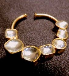 Dizaineris Kundan Nose Ring