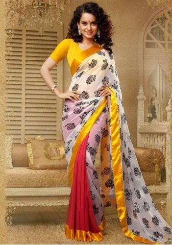 atspausdintas sarees