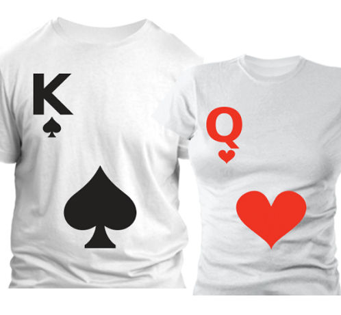 9 Latest and Elegant King and Queen T-Shirt Designs | Styles At Life