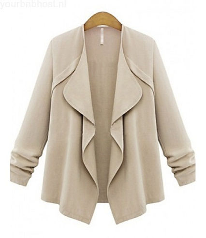 Krioklys Beige Blazer