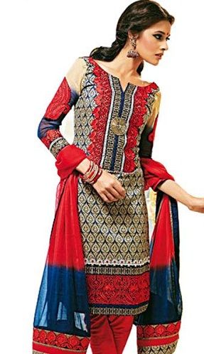 Unstitched PrintedSalwar Suit