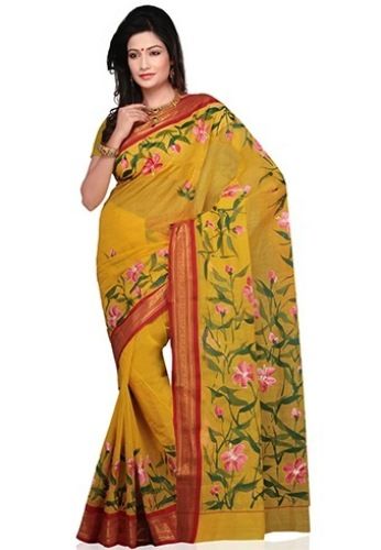 tant Sarees -Floral Designer Tant 4