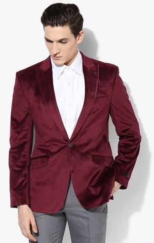 Raymond Men’s Maroon Blazer