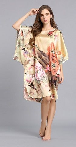 Plus Size Silk Nightwear