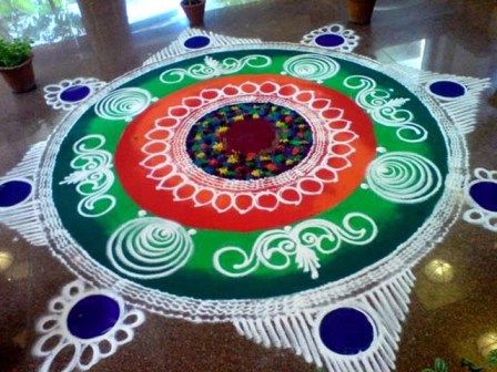 Galicha Rangoli for a Large Space