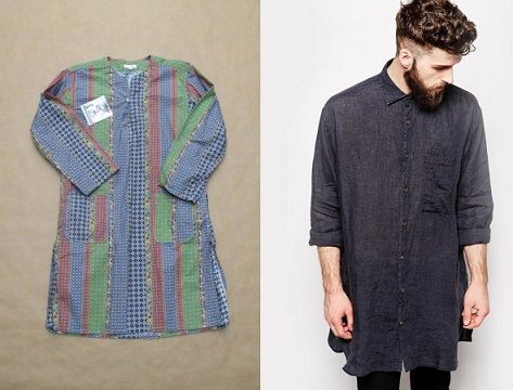 Men’s Casual Printed Tunics