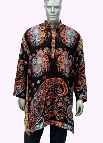 Mango Leaf Printed Tunic for Men